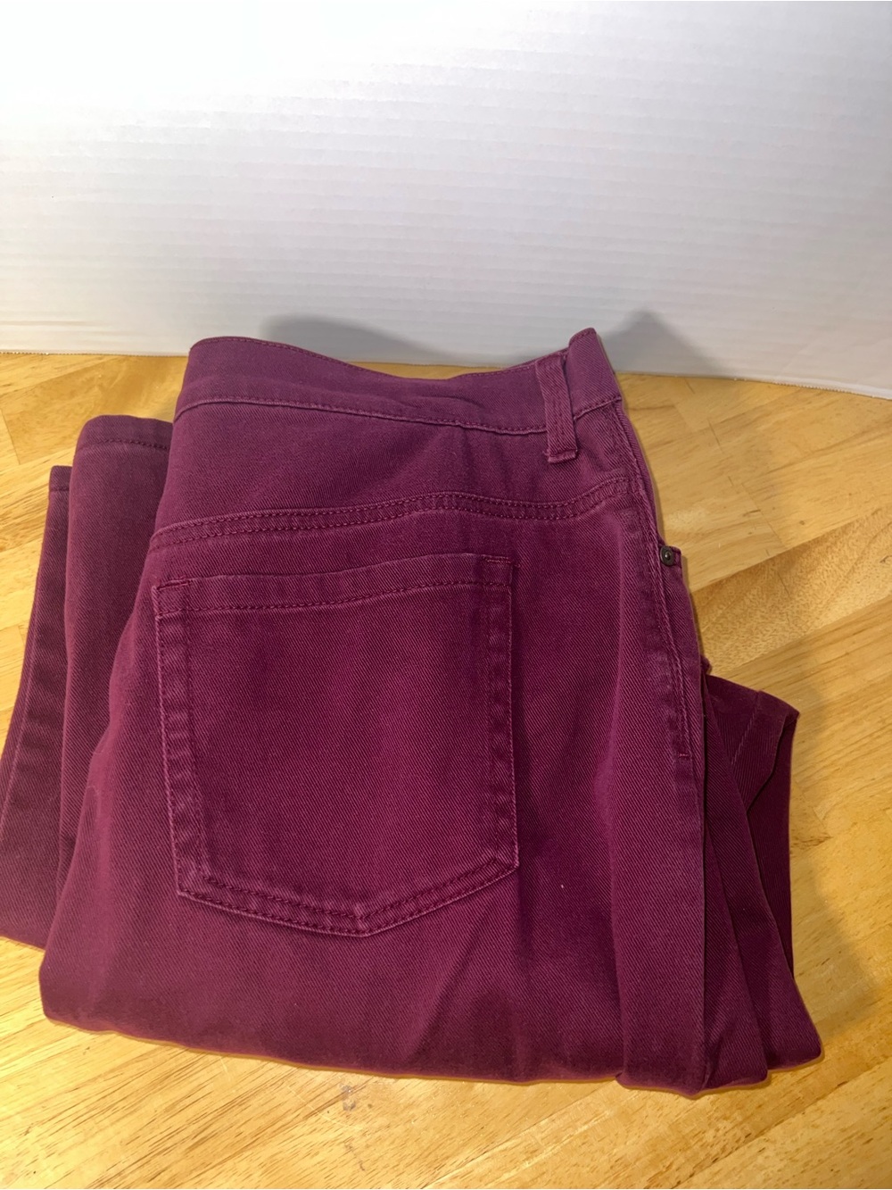 Gloria Vanderbilt Women's Skinny Jeans in Plum